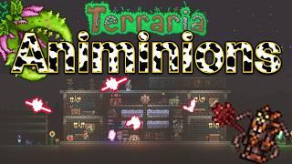 Terraria Animinions Only - Part 2:  Spiders and Bats vs the world