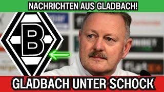 BOMBEN-DIENSTAG – Gladbach unter Schock! Neuigkeiten von BORUSSIA M'GLADBACH Heute!