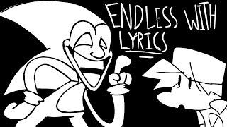 ENDLESS with Lyrics! - Friday Night Funkin' Sonic.exe Mod