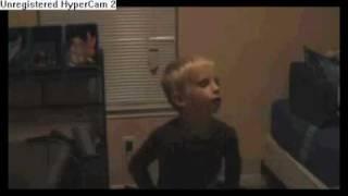 Kid singing to Britney Spears scared to death by his mom