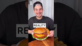 1 super BURGER for 0.5 cents️ | Street food vs reality | CHEFKOUDY