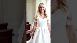 Crossdressed in a wedding gown @HollyMonroe #shorts #crossdresser #bride