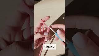 stop using a MR with plush yarn! instead try the chain 2 method! #crochet #crochettips