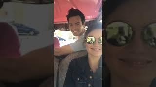 Lucian - Lucy Hale with Ian Harding via instagram stories. 10/14/16.