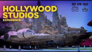 Disney's Hollywood Studios in 3D VR 180: Virtual Park Tour Experience!