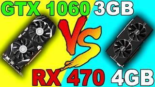 GTX 1060 3Gb vs RX 470 4Gb | i5 7600k | Comparison |