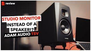 The BEST STUDIO MONITORS for Under $300: Adam-Audio T5V Review