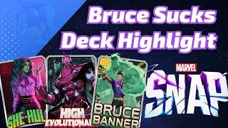 Bruce Banner is a lump of coal on Christmas Eve | Marvel SNAP Deck Highlight