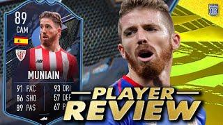 89 FUT CAPTAIN MUNIAIN PLAYER REVIEW! FUT CAPTAINS FIFA 22 ULTIMATE TEAM