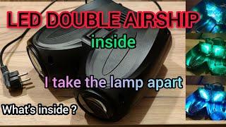 Led Double Airship inside, LED Double Airship od środka.