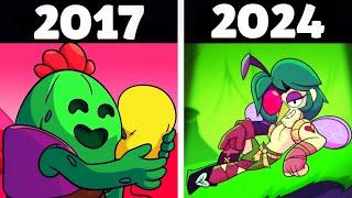 ALL BRAWL STARS ANIMATIONS 2017 - 2024!