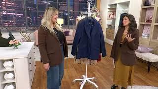 Thread Collective Classic Tailored Blazer Coat on QVC