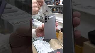 Samsung galaxy S22 Ultra распаковка