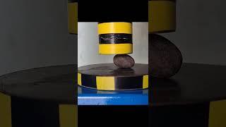 hard stone crushing crunchy things with hydraulic press #shorts #hydraulic #press