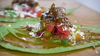 Sweet beeda /paan making in paan shop / beeda stall in the street of tamilnadu