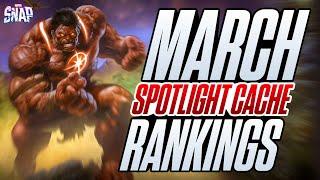 BEST SPOTLIGHT CACHES coming in Marvel Snap! Every Cache RANKED!