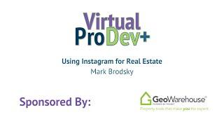 Using Instagram for Real Estate (Full) - Mark Brodsky