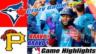 Toronto Blue Jays Vs. Pittsburgh Pirates Game Highlights | MLB Training Spring 2025