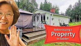 Before you buy a property in Sweden #lifeinsweden #propertyinsweden #sweden