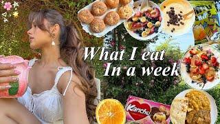 what i eat in a week (at home meals+busy days)
