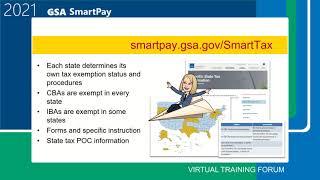 2021 GSA SmartPay Forum - GSA004 - GSA SmartPay Online Tools