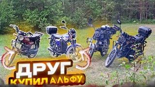 ДРУЗЬЯ КУПИЛИ ПО АЛЬФЕ-ALPHA MOTOLAND RX11 и АLPHA 110cc! ПОКАТУШКИ ТОЛПОЙ!