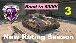 Rating Battles Stream + New Quest - Hunt for Free Tank GSOR 1008 Fearless! - Live Stream! WoT Blitz