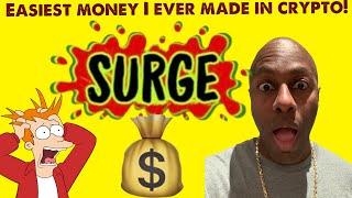 Surge | Easiest money i've made in crypto! #surge #defi #crypto #dripx #cryptocurrency #gosurge