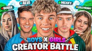 Das ERSTE Jungs x Mädchen FORTNITE Creator BATTLE! ️