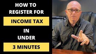 Register for Income Tax in 3 minutes! (Online SA 2021)