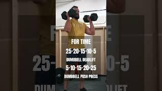 Dumbbell Workout #fitness #crossfit #wod #workout #dumbbellworkout