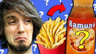 Weird & DISGUSTING Japanese Sodas | (French Fry, Yakisoba, etc.) 