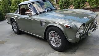 1965 Triumph TR4A with 3.9L Rover V8 (260HP) , A/C, PS, Nissan R-200 IRS Rear Axle