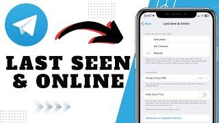 How To Hide Online Status On Telegram (Step by Step)