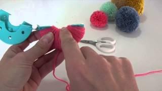 Pompon maken met pomponmaker: snel en makkelijk