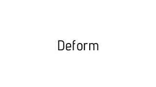 How to pronounce Deform / Deform pronunciation