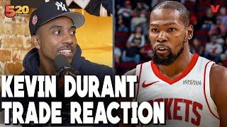 Jeff Teague REACTS to Kevin Durant TRADE to Rockets, Jalen Green to Suns | Club 520
