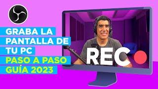 PASO a PASO ► Graba tu PANTALLA asi... Guia 2023