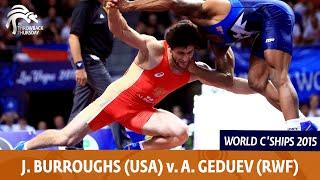 #TBT: TBT: Burroughs  Beats Geduev to reach ’15 world finals