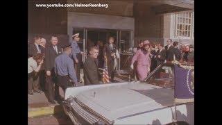 November 22, 1963 - President John F. Kennedy and Jacqueline leave Chamber of Commerce, Fort Worth