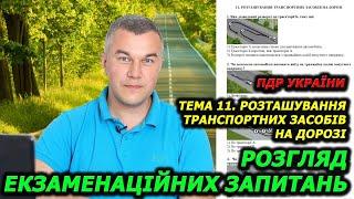 Тема 11. ОФІЦІЙНІ ТЕСТИ. ПДР УКРАЇНИ 2024. Проїзд перехрестя. Трамвай. Автошкола. Світлофор