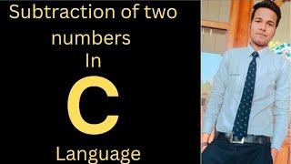 subtraction of two numbers | c language | subtraction of two integers @codingcompulsory3897