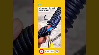  How to Fix a Broken Flex Tube in 60 Seconds! #lifehack #tools