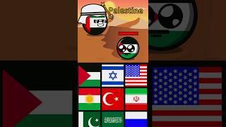 ENEMIES/Allies of "UAE" #countryballs  #shorts