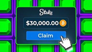 HOW I WON $30,000 ON STAKE FOR FREE..