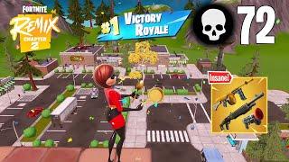 72 Elimination Solo Vs Squads Wins Gameplay (Fortnite Chapter 2 Remix PS4 Controller)