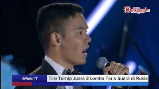 Harumkan Nama Indonesia - Tiro Turnip Juara 3 Lomba Tarik Suara di Rusia