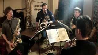 Ástor Piazzolla. Night Club 1960. Russian Sax Quartet.