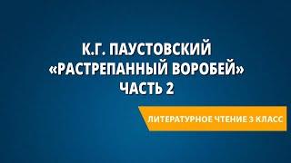 К.Г. Паустовский «Растрепанный воробей» Часть 2