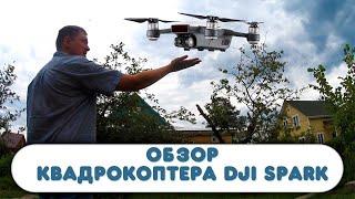 Обзор мини квадрокоптера dji Spark